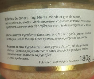 Les Rillettes De Canard