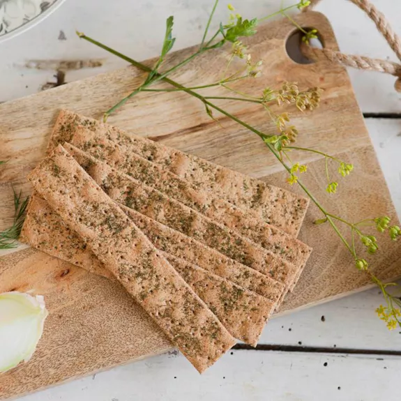 Crackers aux Herbes de Provence - 130 g - (format allongé)