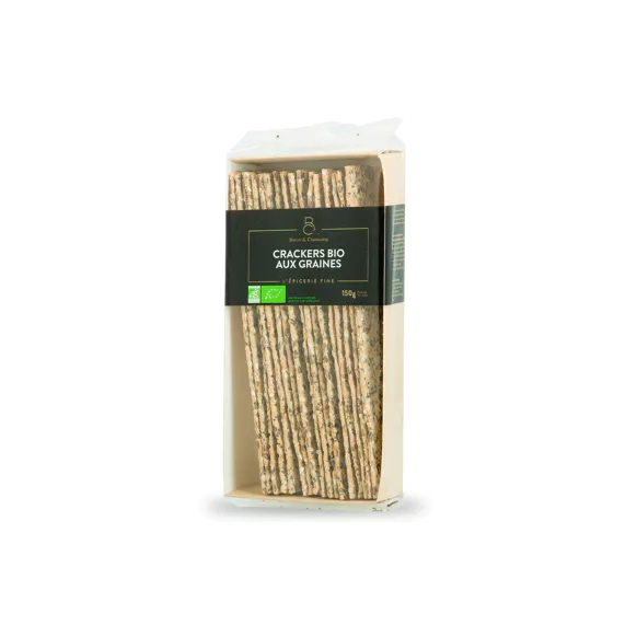 
Crackers Bio aux graines - 150 g 