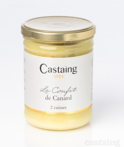 2 CUISSES DE CANARD CONFITES-BOC 730g CASTAING