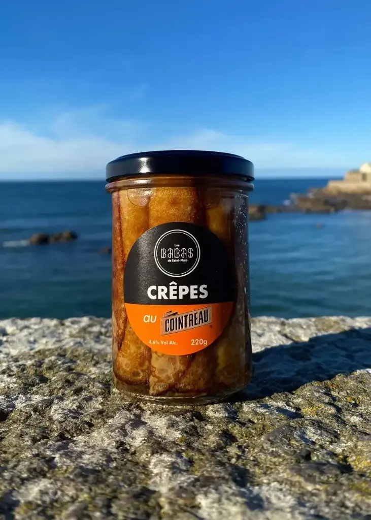 Crêpes au Cointreau - 220g Les Babas de Saint-Malo Les Babas de Saint-Malo