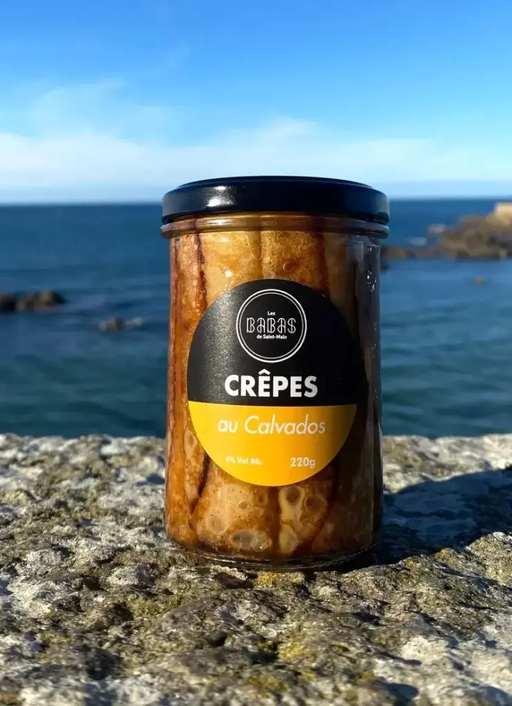 Crêpes au Calvados et Cannelle - 220g Les Babas de Saint-Malo