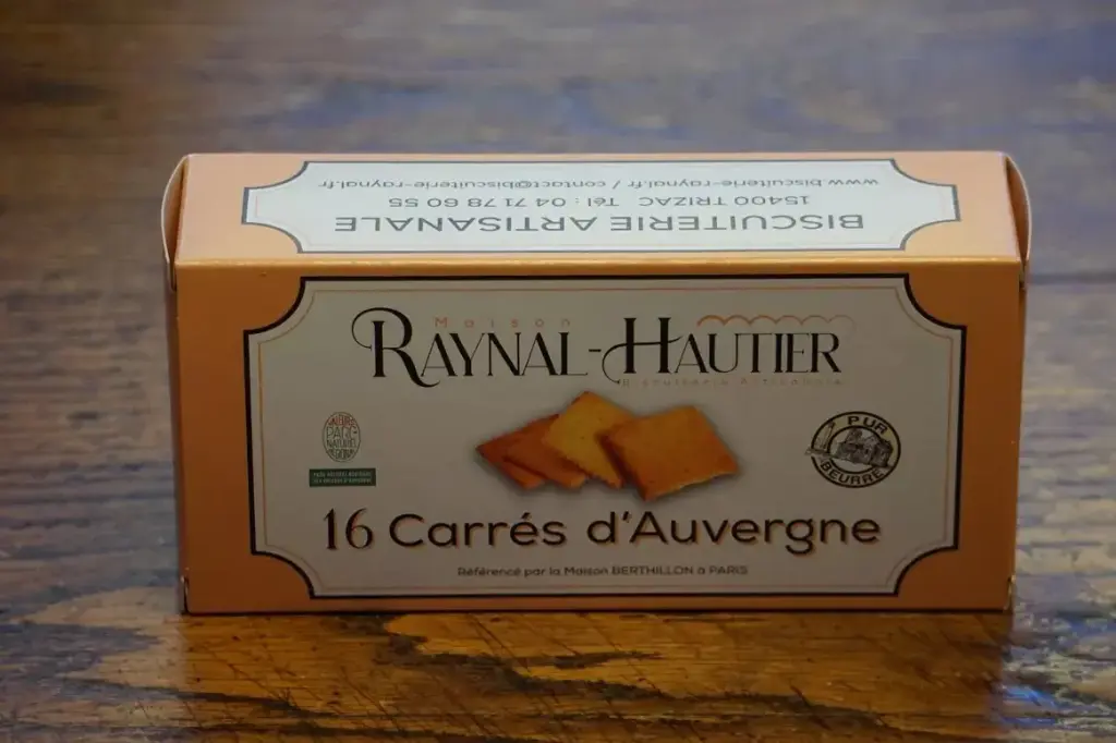 Boites de 16 Carrés d'Auvergne