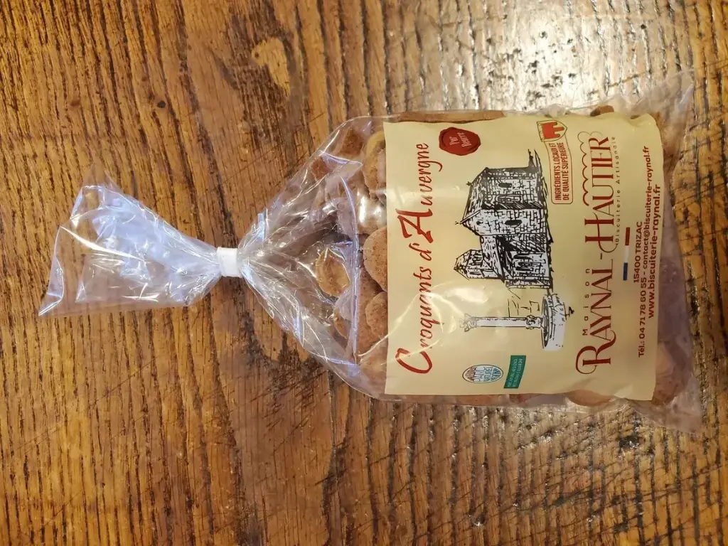 Sachets de 250g de Croquants d'Auvergne