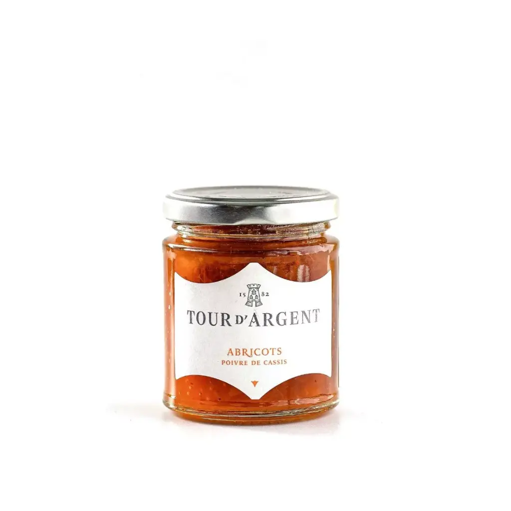 Confiture - abricots, poivre de cassis - 200g