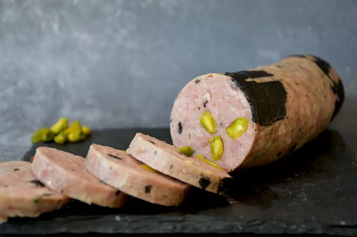 [2035] Saucisson a Cuire truffe PISTACHE