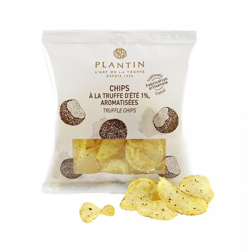 [1278] Chips à la truffe d'été, aromatisées 1% - 40g PLANTIN