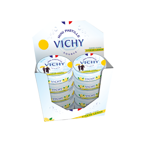 [36004] Vichy goût Citron Sans Sucres unité