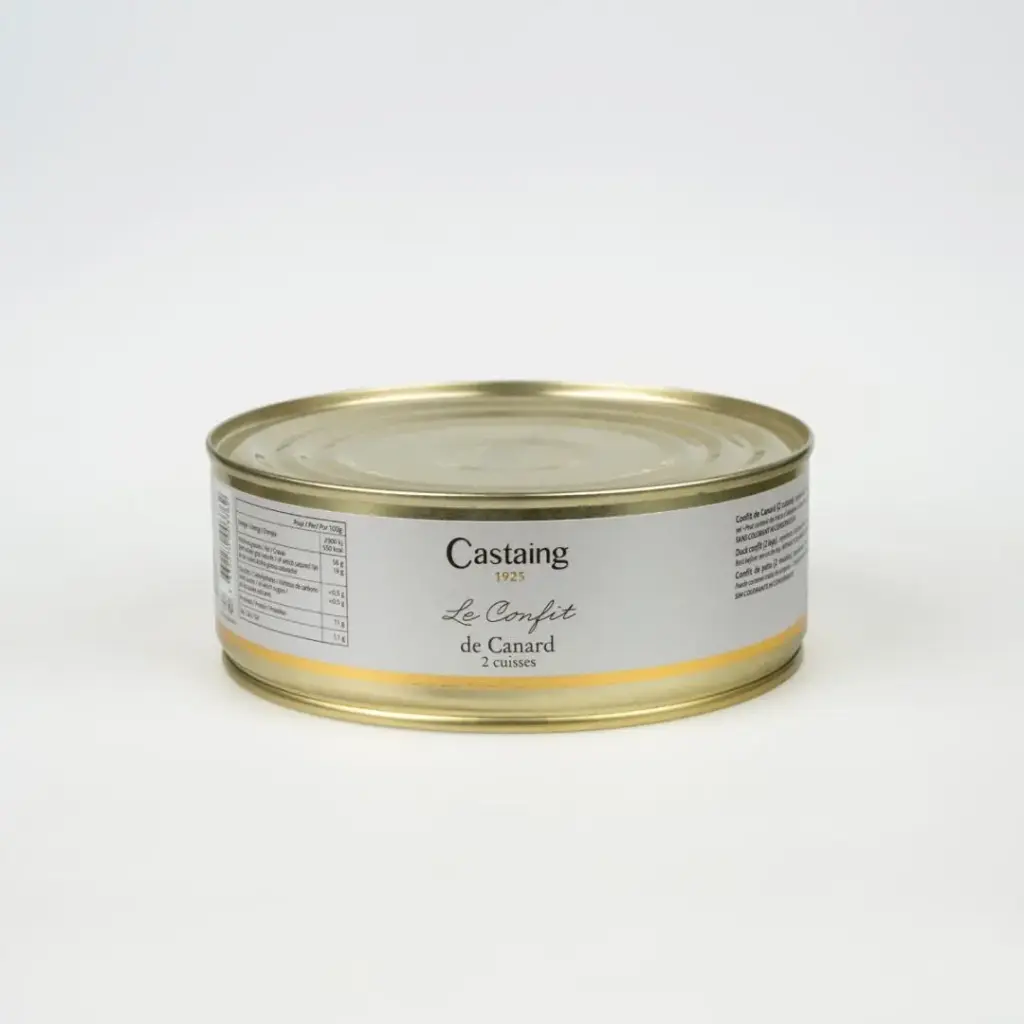 2 CUISSES DE CANARD CONFITES-BTE CASTAING