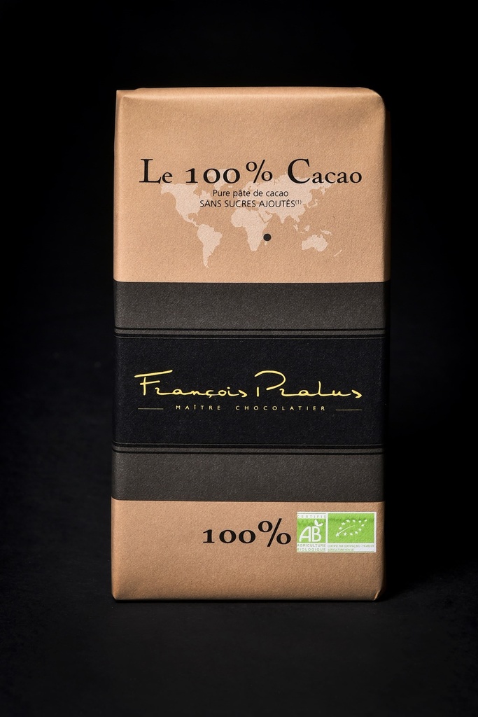 Tablette 100% Cacao (100g) Pralus