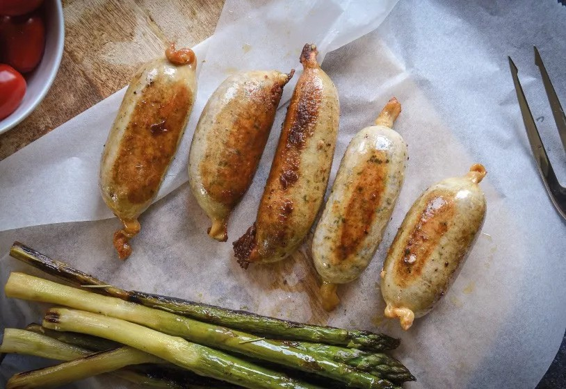 Andouillette barbecue au confit de canard et poivre vert Bobosse  