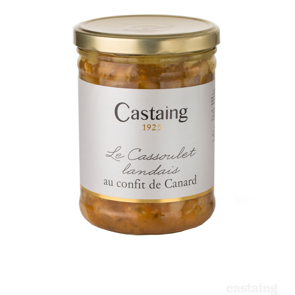 CASSOULET LANDAIS AU CONFIT DE CANARD-BOC 800g Castaing