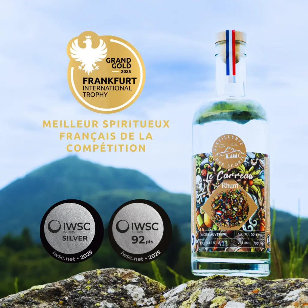 Rhum Auvergnat Le Carreau Rhum 