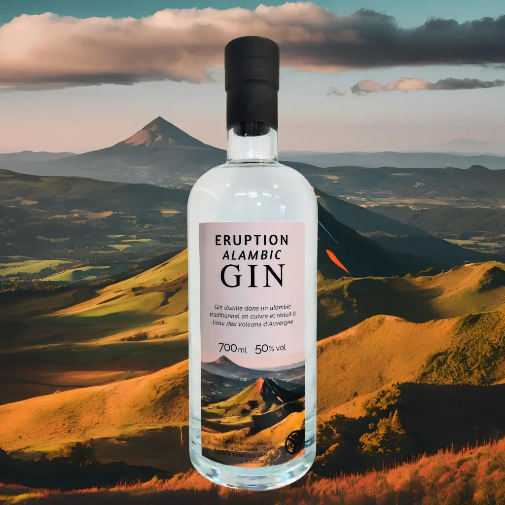 GIN Auvergnat ERUPTION Gin