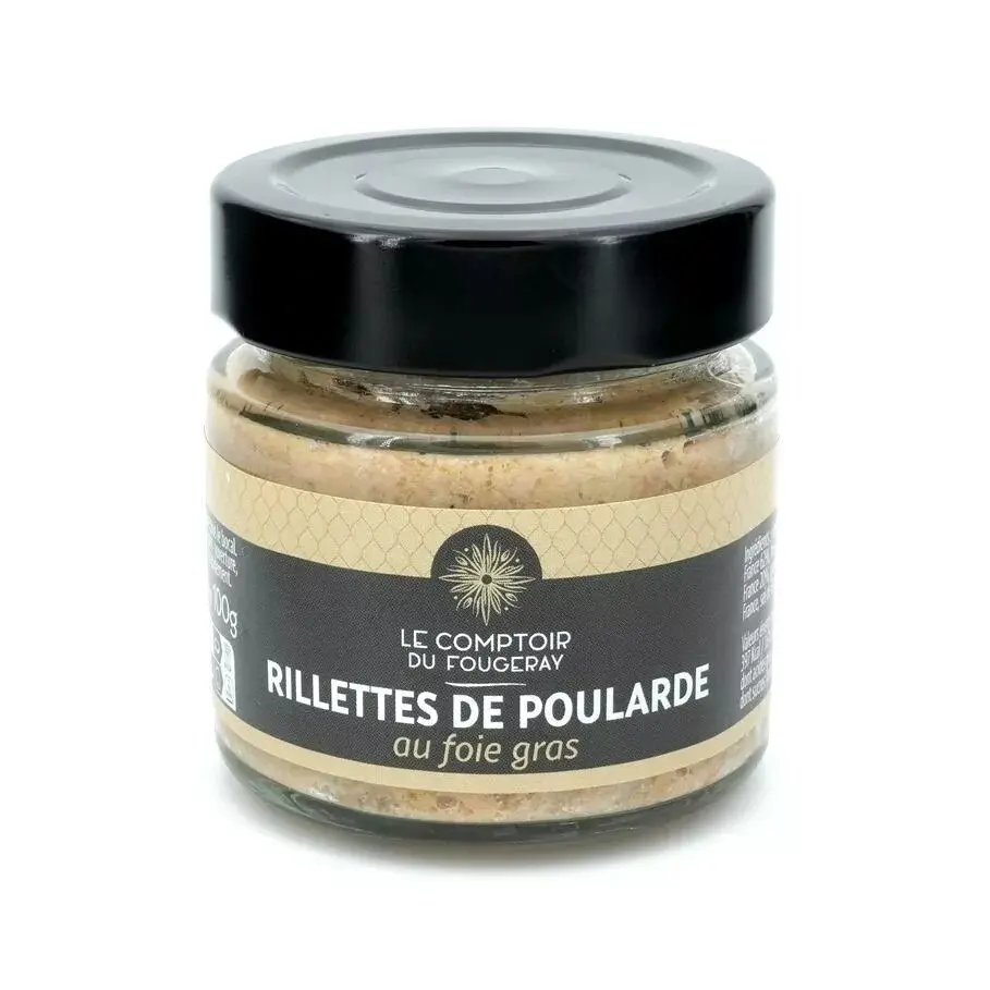 Terrine de porc Label Rouge aux cèpes 100g Le Comptoir du Fougeray