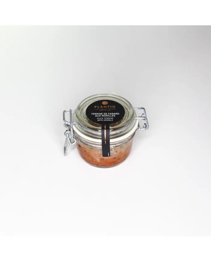 Terrine de canard aux morilles 5% - 130g Plantin 