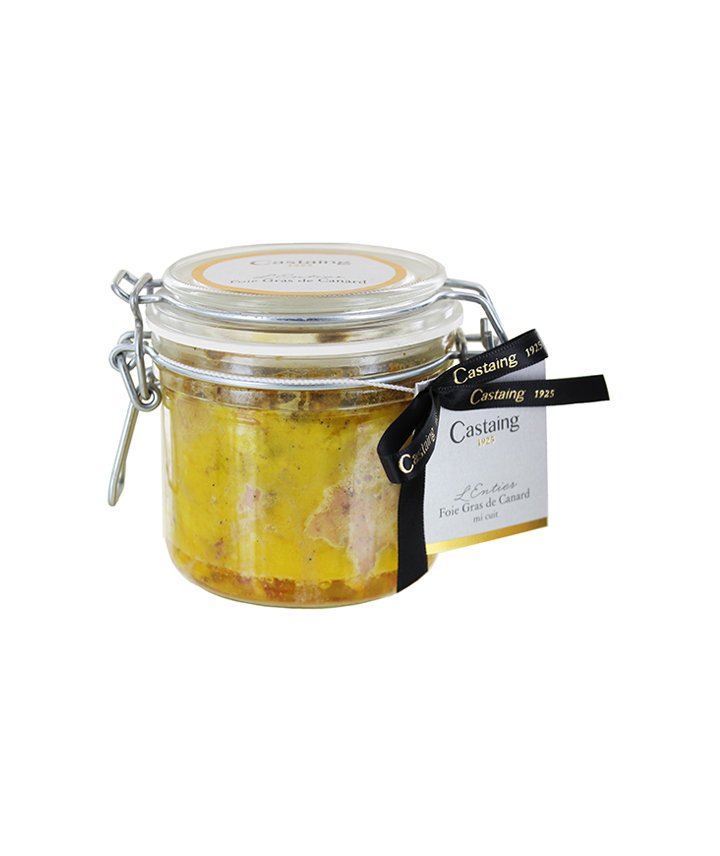 CASTAING 1920                                                         Foie gras Canard entier mi-cuit 80g